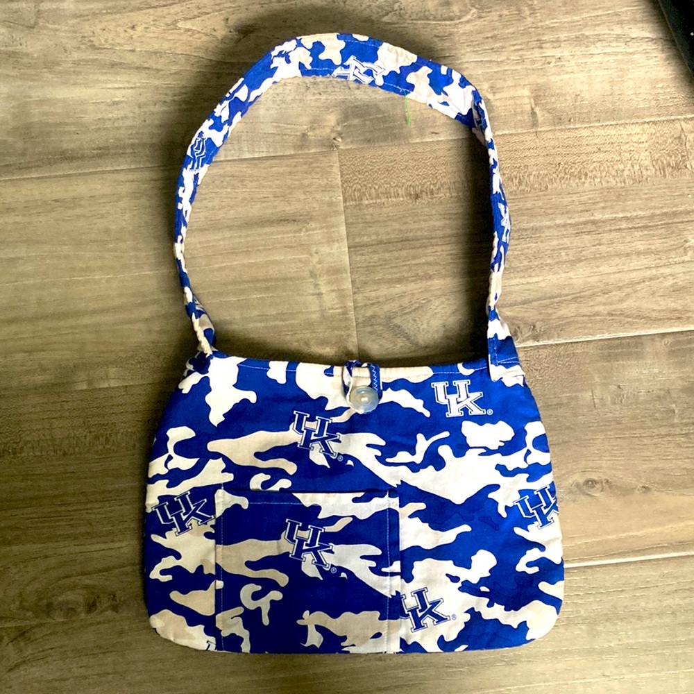 University of Kentucky UK Blue Camouflage Tote Bag